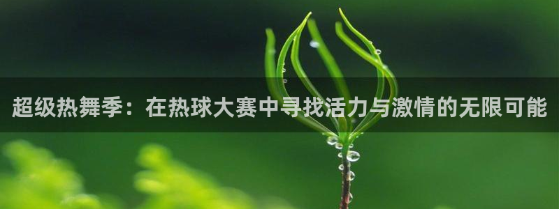 678体育现在改名了吗：超级热舞季：在热球大赛中寻找活力与激